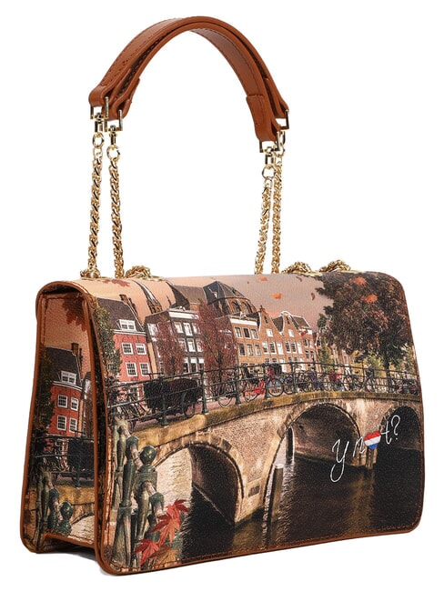 YESBAG Sac bandouli&egrave;re / sac port&eacute; travers rivi&egrave;re d'automne - Sacs pour Femme