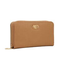 YNOT LOVERS Grand portefeuille zipp&eacute; caramel - Portefeuilles Femme - 2