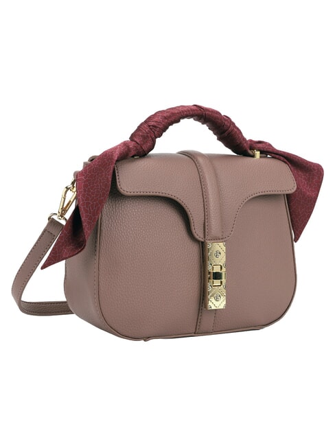 SHADOW Sac &agrave; main avec bandouli&egrave;re mauve uni - Sacs pour Femme