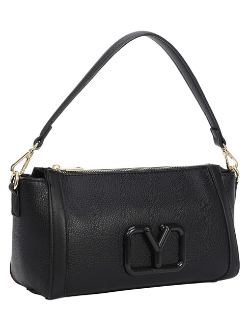 GRACE Sac bandouli&egrave;re M noir uni - Sacs pour Femme