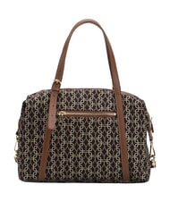 YNOT AUDREY Sac bandouli&egrave;re &agrave; logo int&eacute;gral tabac - Sacs pour Femme - 2