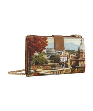 YNOT YESBAG Pochette portefeuille avec bandouli&egrave;re Paysage de Rome - Sacs pour Femme - 2