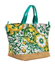 YNOT ORTIGIA Grand sac de plage &eacute;meraude - Sacs pour Femme - 2