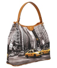 YNOT ELEGANCE Sac bandouli&egrave;re XL New York - Sacs pour Femme - 2