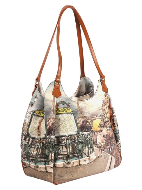 YESBAG Le sac bandouli&egrave;re M&eacute;tro parisien - Sacs pour Femme
