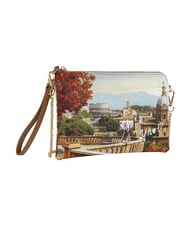 YNOT YESBAG Pochette plate avec revers Paysage de Rome - Sacs pour Femme - 2