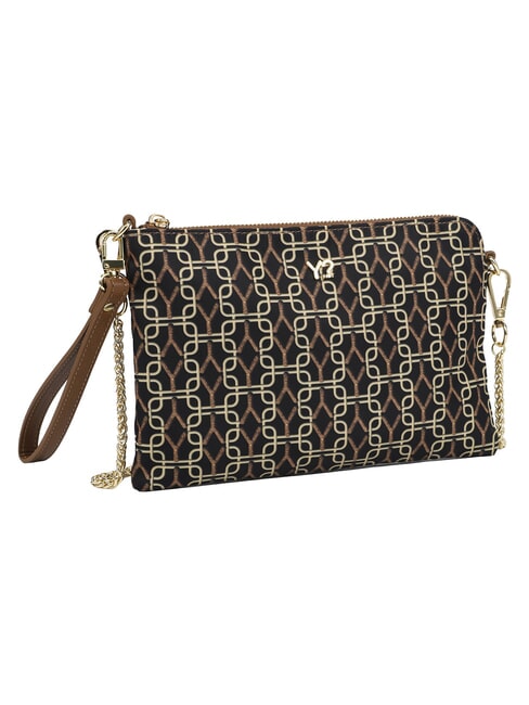 AUDREY Pochette avec bandouli&egrave;re tabac - Sacs pour Femme