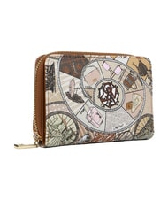 YNOT FASHIONOPOLY Portefeuille moyen, fermeture &eacute;clair sable - Portefeuilles Femme - 2