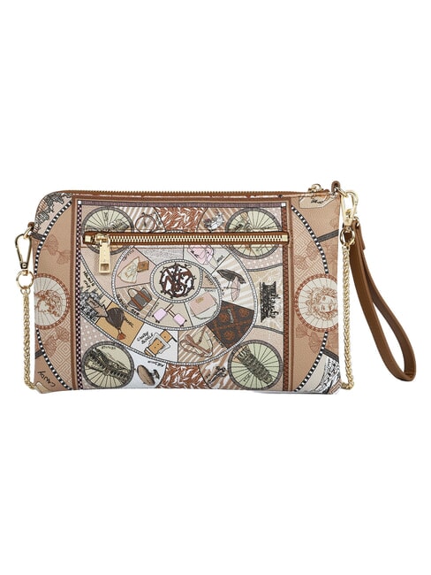 FASHIONOPOLY Pochette avec bandouli&egrave;re sable - Sacs pour Femme