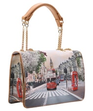 YNOT YESBAG Sac bandouli&egrave;re, sac de voyage Arc-en-ciel de Londres - Sacs pour Femme - 2