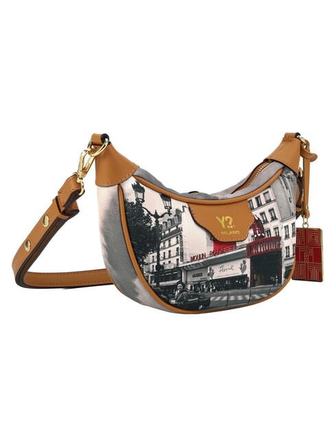 ELEGANCE Mini sac bandouli&egrave;re fonc&eacute; - Sacs pour Femme