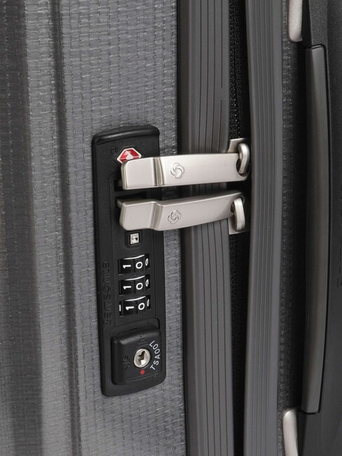 Valise LITE-CUBE, valise cabine en polycarbonate CURV ECLIPSEGREY - Valises cabine