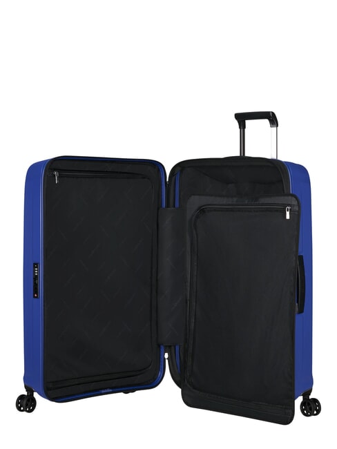 NUON Grand chariot extensible bleu nautique mat - Valises Rigides