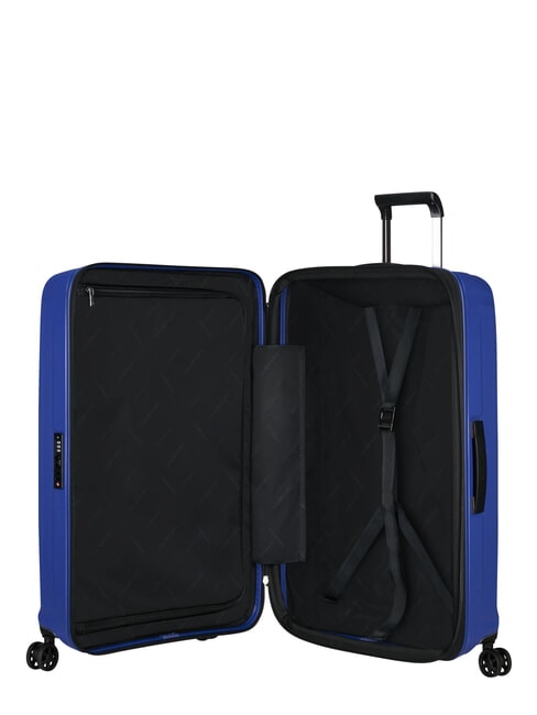 NUON Grand chariot extensible bleu nautique mat - Valises Rigides
