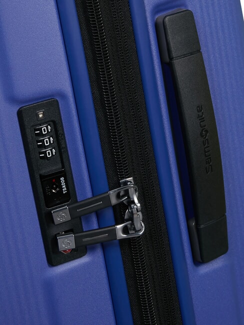NUON Grand chariot extensible bleu nautique mat - Valises Rigides
