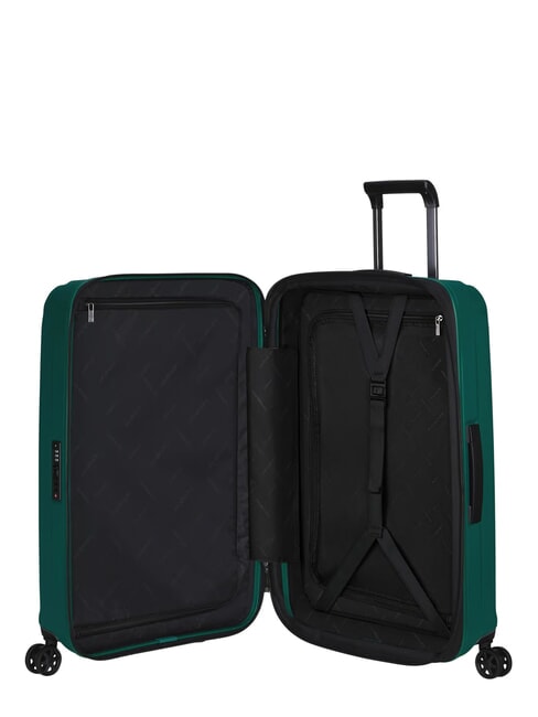 NUON Grand chariot extensible vert pin - Valises Rigides