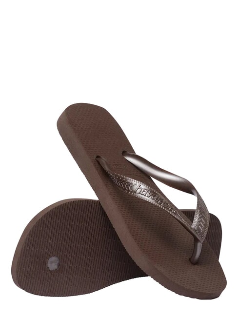 tongs TOP TIRAS fr&egrave;re sombre - Chaussures Femme