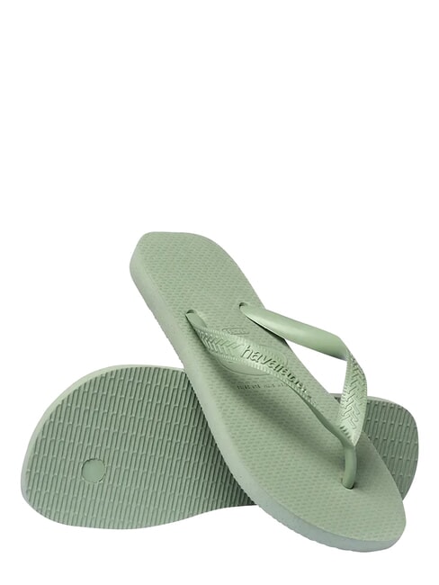 TOP SENSES Tongs vert fum&eacute;e - Chaussures Femme