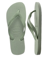 HAVAIANAS TOP SENSES Tongs vert fum&eacute;e - Chaussures Femme - 5