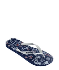 HAVAIANAS tongs TOP NAUTIQUE marine/marine/blanc - Chaussures Homme - 3