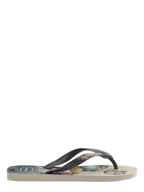 TOP HARRY POTTER Tongs acier beige/gris - Chaussures unisexe