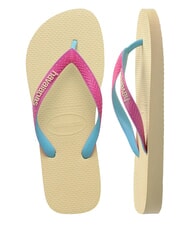 HAVAIANAS tongs TOP MIX cr&egrave;me au beurre - Chaussures unisexe - 4