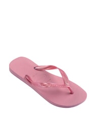 HAVAIANAS TOP SENSES Tongs roses en mousseline - Chaussures Femme - 3