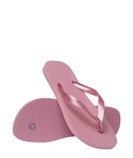 HAVAIANAS TOP SENSES Tongs roses en mousseline - Chaussures Femme - 5