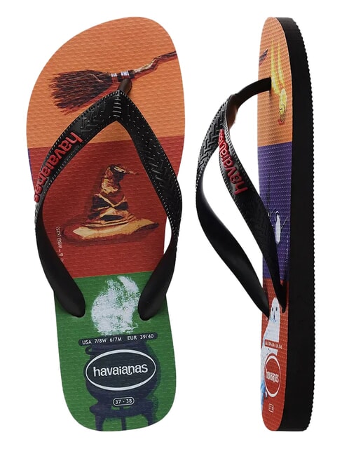 TOP HARRY POTTER Tongs noir noir - Chaussures unisexe