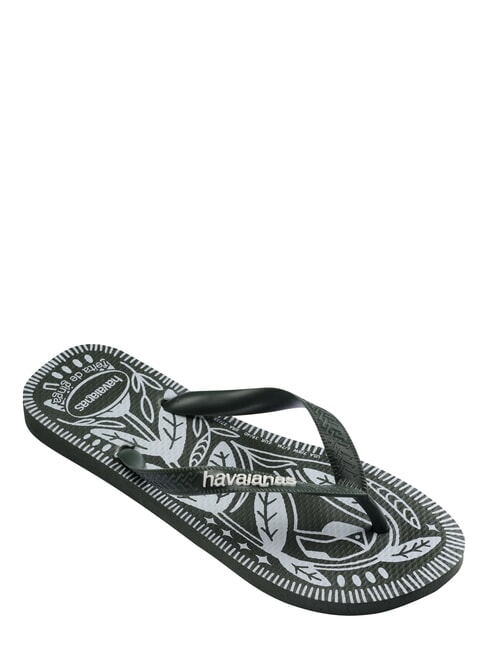 TOP JARDIM NOTURNO Tongs vert olive - Chaussures unisexe