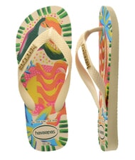 HAVAIANAS TOP BOSSA Tongs cr&egrave;me au beurre - Chaussures unisexe - 2