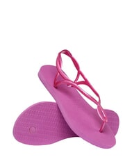 HAVAIANAS Tongs LUNA gomme rose/gomme rose - Chaussures Femme - 4