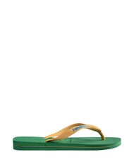HAVAIANAS BRASIL LOGO Les tongs pour hommes vert/jaune - Chaussures unisexe - 2