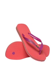 HAVAIANAS BRASIL LOGO Les tongs pour hommes corail/rose - Chaussures unisexe - 4