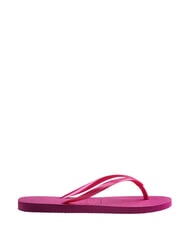 HAVAIANAS Tongs HAVAINAS SLIM gomme rose m&eacute;tallique - Chaussures Femme - 2