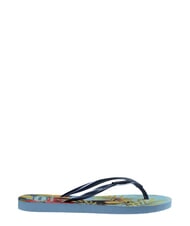 HAVAIANAS  Tongs SLIM TROPICAL bleu bleu - Chaussures Femme - 2