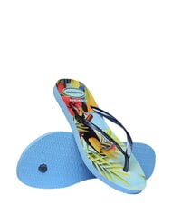 HAVAIANAS  Tongs SLIM TROPICAL bleu bleu - Chaussures Femme - 4