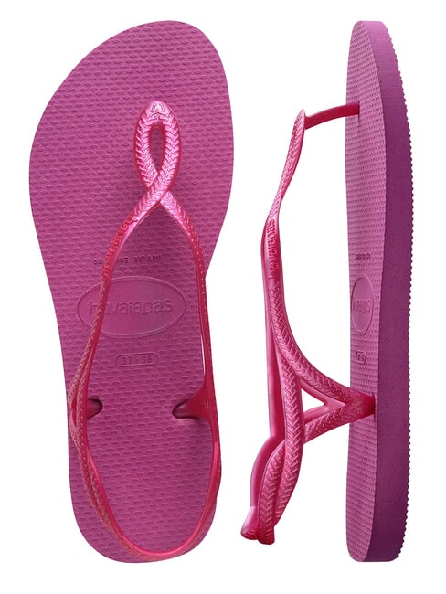 Tongs LUNA gomme rose/gomme rose - Chaussures Femme