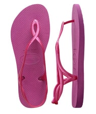 HAVAIANAS Tongs LUNA gomme rose/gomme rose - Chaussures Femme - 5
