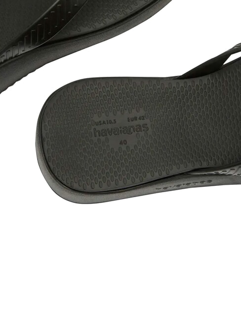 HIGH PLATFORM Tongs NOIR - Chaussures Femme