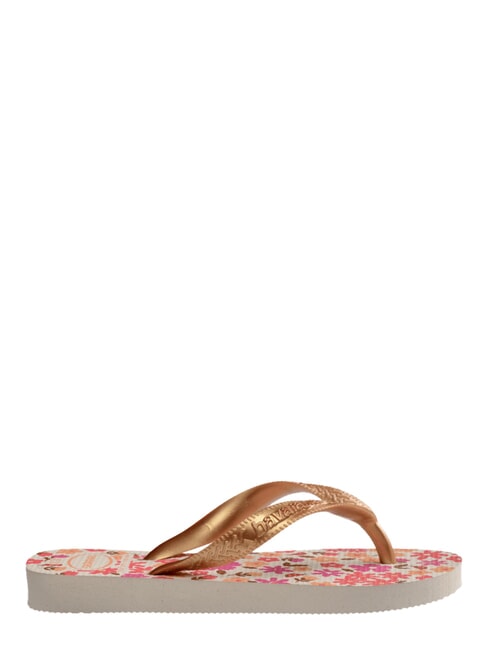 FLORES Tongs beige/dor&eacute; - Chaussures de b&eacute;b&eacute;