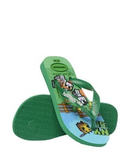 HAVAIANAS MINECRAFT Tongs vert 4 - Chaussures de b&eacute;b&eacute; - 4