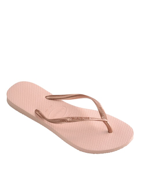 Tongs HAVAINAS SLIM ballet rose - Chaussures Femme