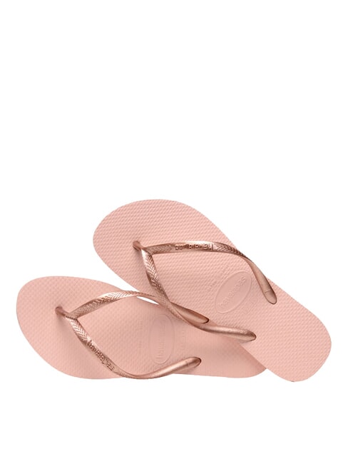 Tongs HAVAINAS SLIM ballet rose - Chaussures Femme