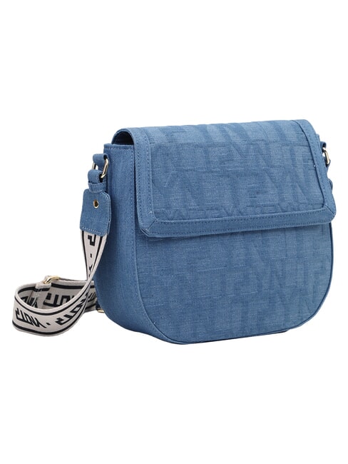 KATE Sac avec bandouli&egrave;re logot&eacute;e denim - Sacs pour Femme