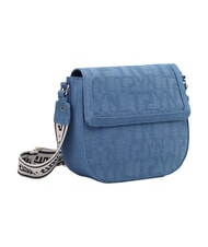 YNOT KATE Sac avec bandouli&egrave;re logot&eacute;e denim - Sacs pour Femme - 2