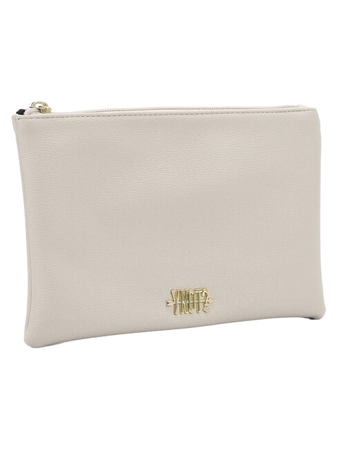 LOVERS Pochette plate moyenne cr&egrave;me - Sacs pour Femme