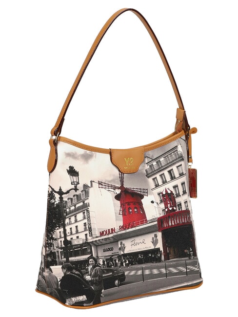 ELEGANCE sac bandouli&egrave;re fonc&eacute; - Sacs pour Femme