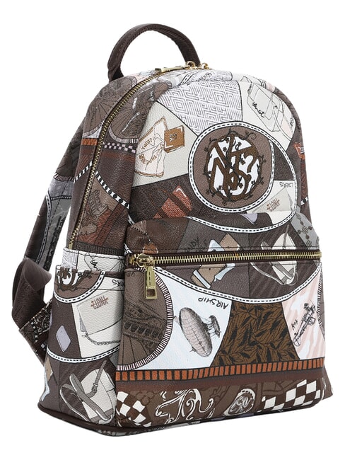 FASHIONOPOLY Sac &agrave; dos chocolat - Sacs pour Femme