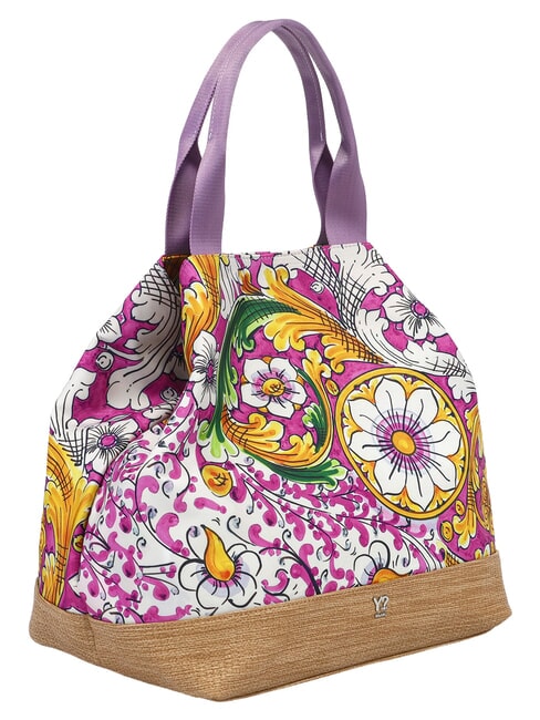ORTIGIA Sac cabas, sac bandouli&egrave;re lilas - Sacs pour Femme
